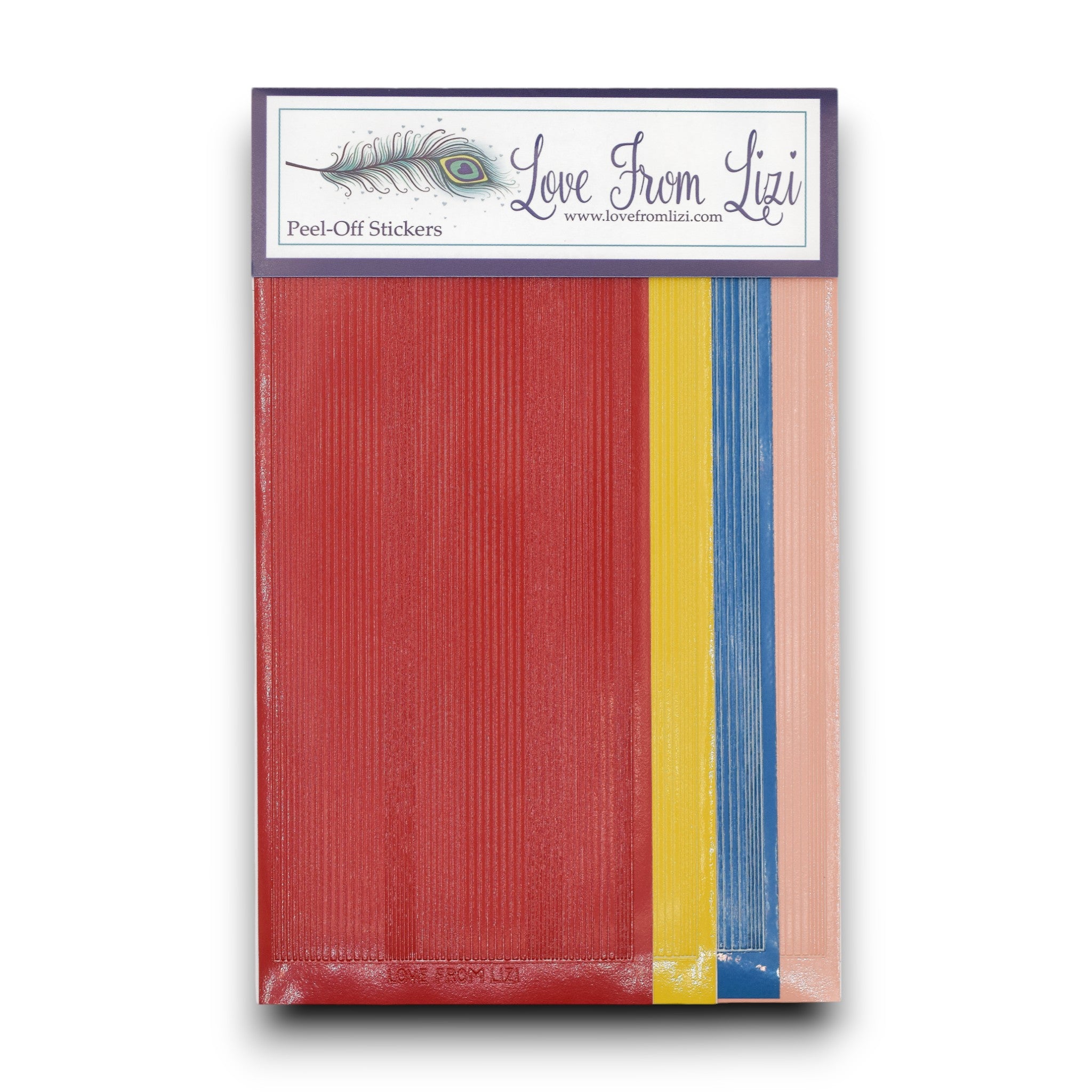 Hello Sunshine - Pin Stripe Peel-Off 4 Pack